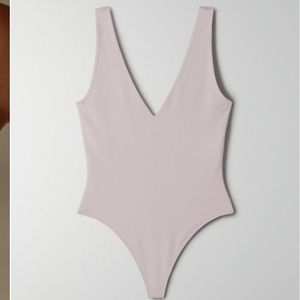 Babaton V-neck tank top bodysuit